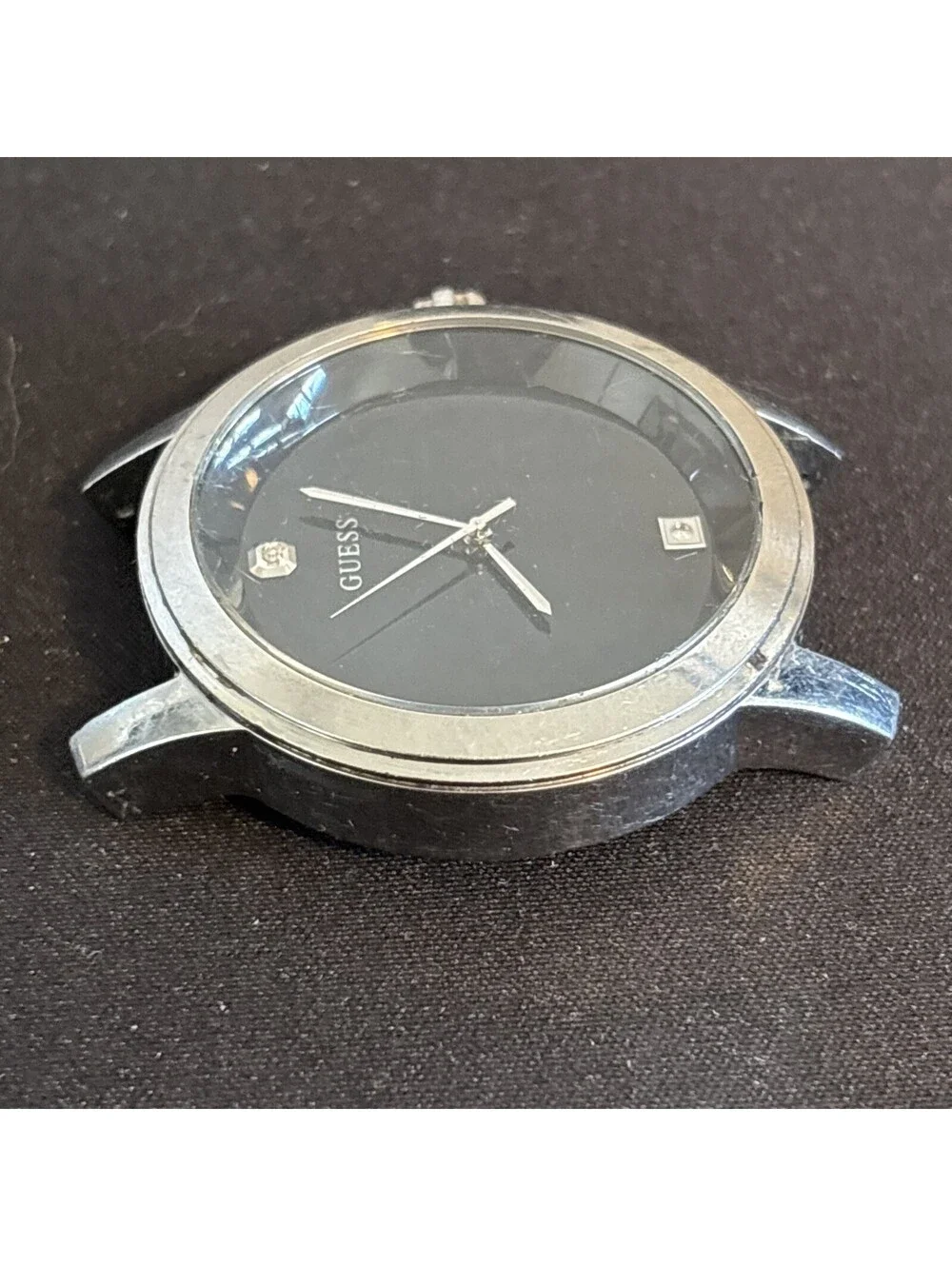 Guess stainless steel caseback engraved with the model number U11576G1 untested